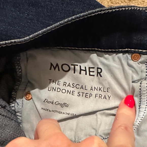 MOTHER Indigo Denim Jeans - Picture 10 of 10